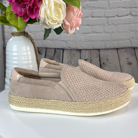 DR SCHOLLS BE FREE ENERGY TECHNOLOGY Lt Pink Slip On Espadrille Flats - Picture 6 of 17